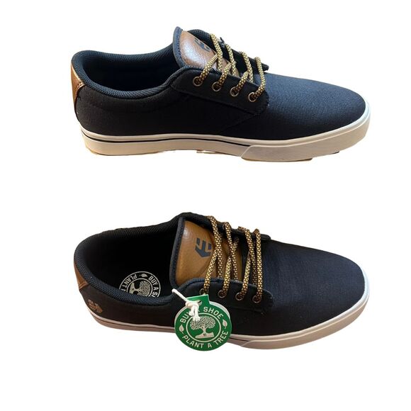 Ethnies Jamison 2 Eco Mens Shoes Size 10 Skater Boat Bellows Tongue Earthy Tree - Picture 7 of 15